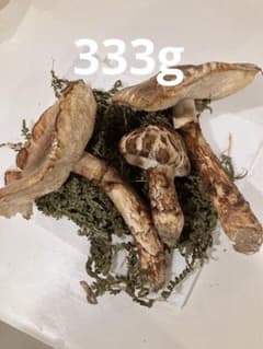 国産　岩手県産松茸　333gのサムネイル