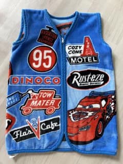 ディズニー　カーズ　かいまき毛布　防寒　スリーパー　着る毛布　パジャマ　冬　寝具のサムネイル