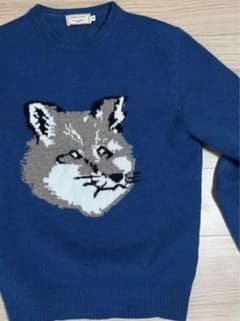 メゾンキツネ ビックフェイスフォックスニットのサムネイル