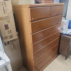 木製 7段チェスト タンス 収納家具 - メルカリ