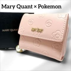 美品】Mary Quant Pokemon 三つ折り 財布 ピンク モルペコ - メルカリ