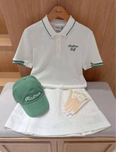 25Malbon レディースゴルフTシャツ＆スカートセット夏 25Malbon レディースゴルフTシャツ＆スカートセット夏 - メルカリ