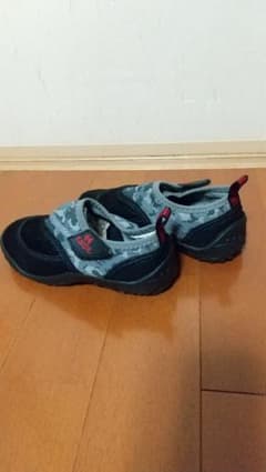 ②Kaepa(ケイパ）ウォーターシューズ　迷彩柄　18.0cmのサムネイル