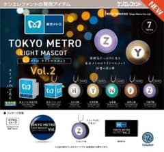 【未開封】東京メトロライトマスコット Vol.2　/2点(歩道看板、半蔵門)のサムネイル