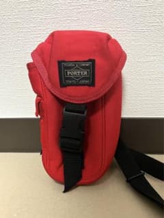 PORTER ポーター ミニショルダー  ポーチ 赤のサムネイル