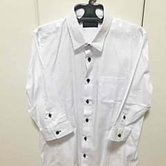 コラーゲンくまモン様 専用（15）A.S.Ｍの7分袖シャツ  ホワイトのサムネイル