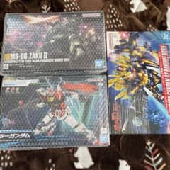 【新品未開封】ガンプラ3点セット HG 未使用品ガンプラ3点セット - メルカリ