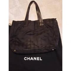値下げ！CHANEL 正規品 シャネル トラベルライン バッグ 黒 中古品のサムネイル