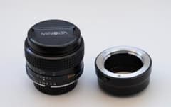レンズ マウントアダプターセット　MCロッコール PG50mm F1.4のサムネイル