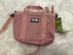 新品タグ付 Columbia プライスストリーム ミニトートバッグ ピンクのサムネイル