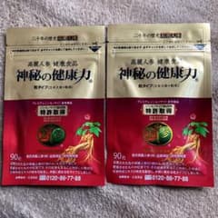 金氏高麗人参 神秘の健康力　90粒２袋セットのサムネイル