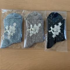 【処分価格】かわいいレースリボン靴下3点セットのサムネイル