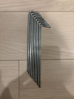 Coleman(コールマン)LOGOS(ロゴス)純正ペグ X本 Coleman(コールマン)LOGOS(ロゴス)純正ペグ X本 - メルカリ