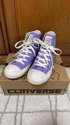 CONVERSE All STAR HI×ちいかわ モモンガ パープル
