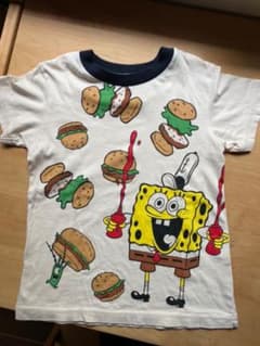 スポンジボブ　Tシャツ　110のサムネイル