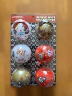 【正規品】HYSTERIC MINI クリスマスオーナメント 6個セット