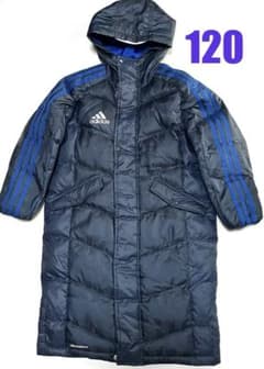 adidas ベンチコート ネイビー 120のサムネイル