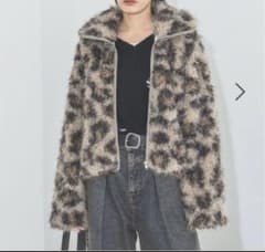 ジーナシスMIX カラーファーブルゾン レオパード柄 - メルカリ