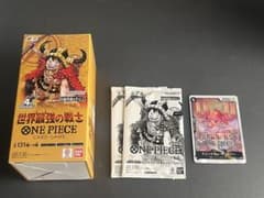 ONE PIECEカードゲーム 世界最強の戦士 1BOX テープカットのサムネイル