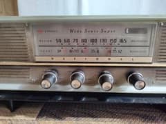 ナショナルラジオ DX-365 昭和レトロ - メルカリ