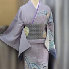 3ー70　辻ヶ花の訪問着　薄紫色です 3ー70 辻ヶ花の訪問着 薄紫色です - メルカリ