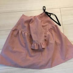 aroma様専用です！フリル袖ワンピース♡訳あり！のサムネイル