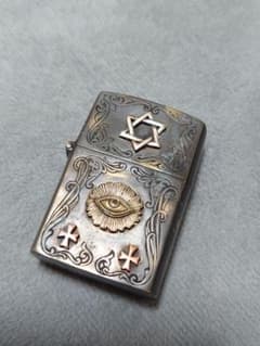※要修理※ フリーメイソン  ZIPPO【good vibrations】のサムネイル