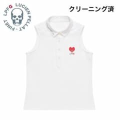 クリーニング済 ルシアンぺラフィネ スリーブレスポロシャツ ノースリーブシャツ クリーニング済 ルシアンぺラフィネ スリーブレスポロシャツ