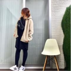 ユニクロ　防風　ボア　フリース　パーカー  メンズSのサムネイル