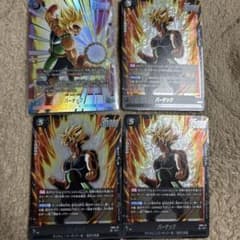 ドラゴンボール フュージョンワールド バーダックSR パラレル 4枚