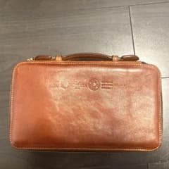 ⭐︎希少⭐︎フェリージ　本革トラベルパースのサムネイル