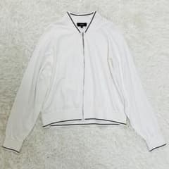 セオリー COMPACT CREPE SWEATSHIRT BOMBER 白 - メルカリ