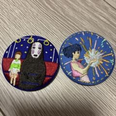 Spirited Away Embroidered Pin Badge Set (2 types)