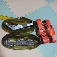 ラチェットストラップセット ラッシングベルト　パワーラッシングのサムネイル