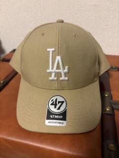47 Brand LA Dodgers キャップ ベージュのサムネイル