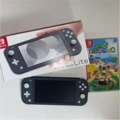 SWITCH LITE グレー あつまれどうぶつの森のサムネイル