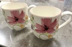Villeroy&Boch ビレロイ＆ボッホのマリフルール マグカップ セット
