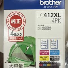 brother LC412XL-4PKのサムネイル