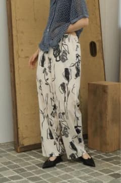 knuth marf stripe flower pants(unisex)のサムネイル