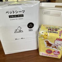 ペットシーツ・エチケットパンツ　セットのサムネイル