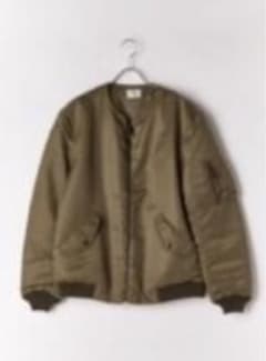 リトモ様専用　RAGS McGREGOR ノーカラー MA-1 カーキのサムネイル