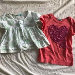 ハッカキッズ hakka kidsトップス Tシャツ 100 セットのサムネイル