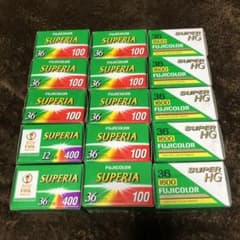 富士フィルム スペリア 期限切れ フィルム 15本セットのサムネイル