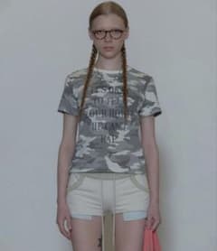 sculptor 迷彩クロップドTシャツのサムネイル