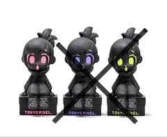 Sit Gal KICKちゃん（PiXEL BLACKシリーズ） ソフビ ピンク - メルカリ