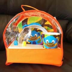 ひめさま専用☆フレンチブル メラミン 食器セットキッズのサムネイル