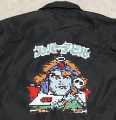 2XLサイズ】新品 悪 コーチジャケット/悪魔 レトロ オマケ シール 