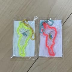 びわこアクリルキーホルダー　虹　メタセコイアのサムネイル