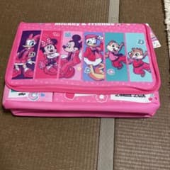 【未使用】ディズニー ミッキー＆フレンズ マルチポーチ ピンク