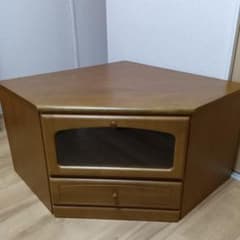 karimoku コーナーテレビ台 ブラウン 希少 和風 - メルカリ
